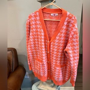 Buddy Love Houndstooth Cardigan *MAKE ME AN OFFER*
